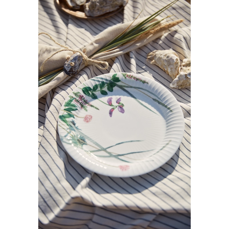 K�hler Hammersh�i Summer coastal flowers tallerken � 22 cm