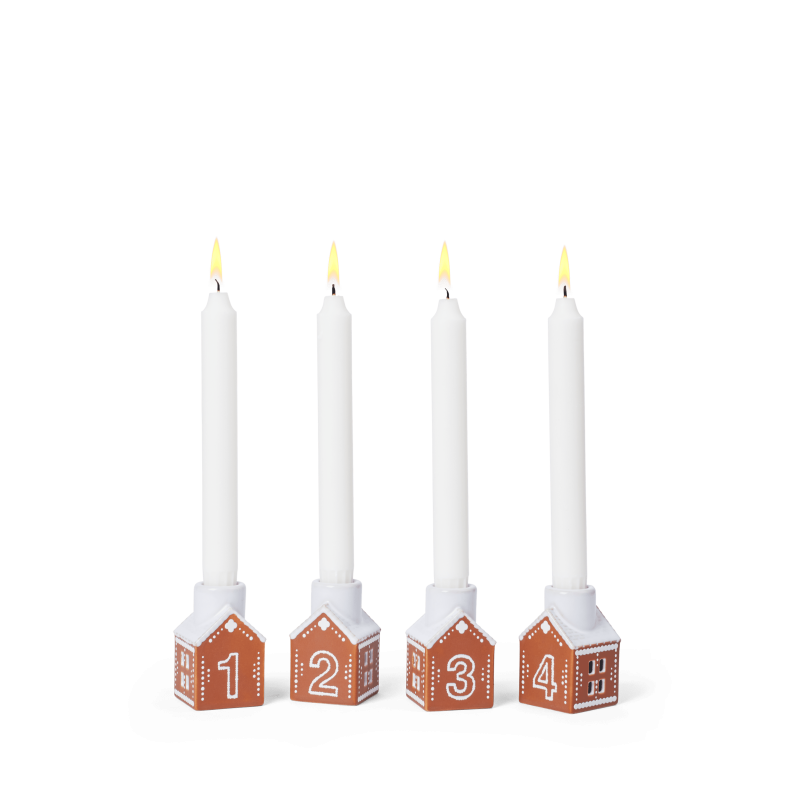 K�hler Adventsstage Gingerbread H7,5 brun