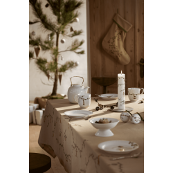 K�hler Hammersh�i Julekugle 2025 �6 cm m. deko