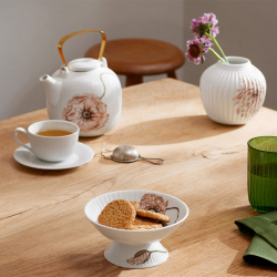 Hammershi Poppy kageopsats hvid 16 cm