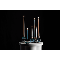 Holmegaard Bubble Lysestage H8 cm grn