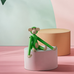 Kay Bojesen mini abe lysegrn 9,5 cm