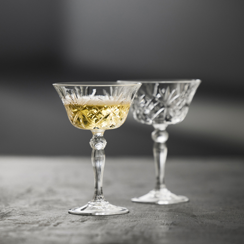 Lyngby Glas Melodia champagneskl 4 stk. 26 cl
