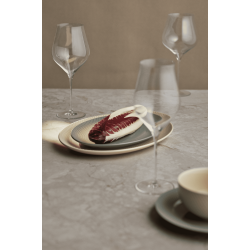 Lyngby Porceln Rhombe Earth Ovalt Serveringsfad 28,5x21,5 cm