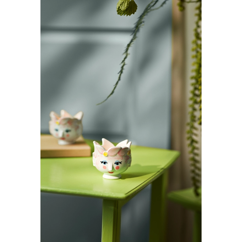 Bj�rn Wiinblad Titania fyrfadsstage pink � 6,5 cm