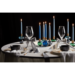 Holmegaard Bubble Lysestage H8 cm grn