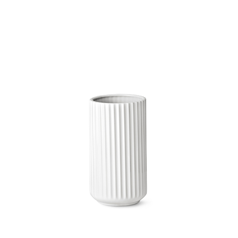 Lyngby vase hvid 15 cm