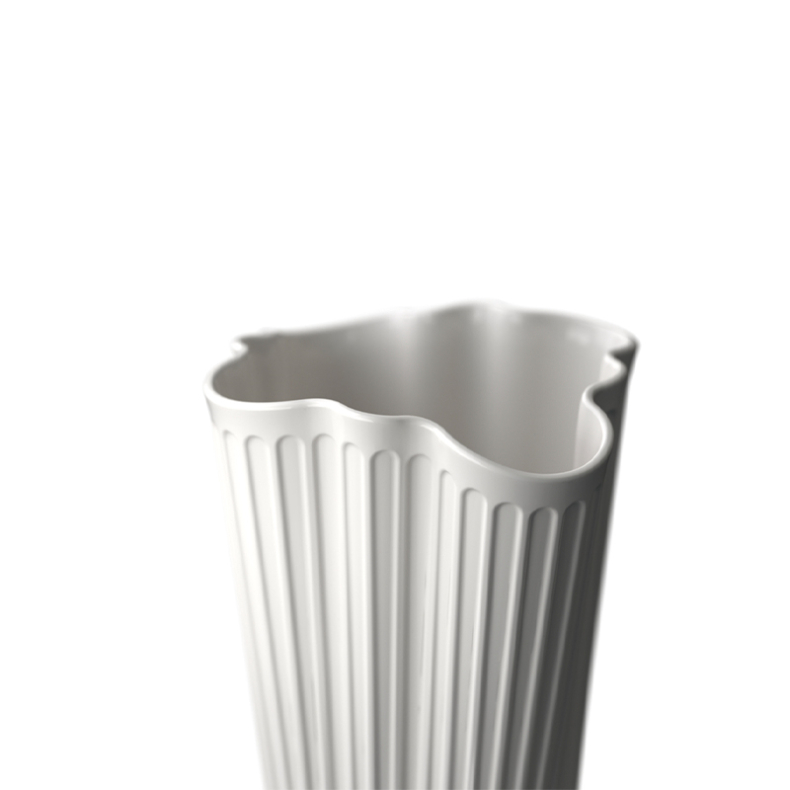 Khler Hammershi Unfold vase hvid H20.5 cm