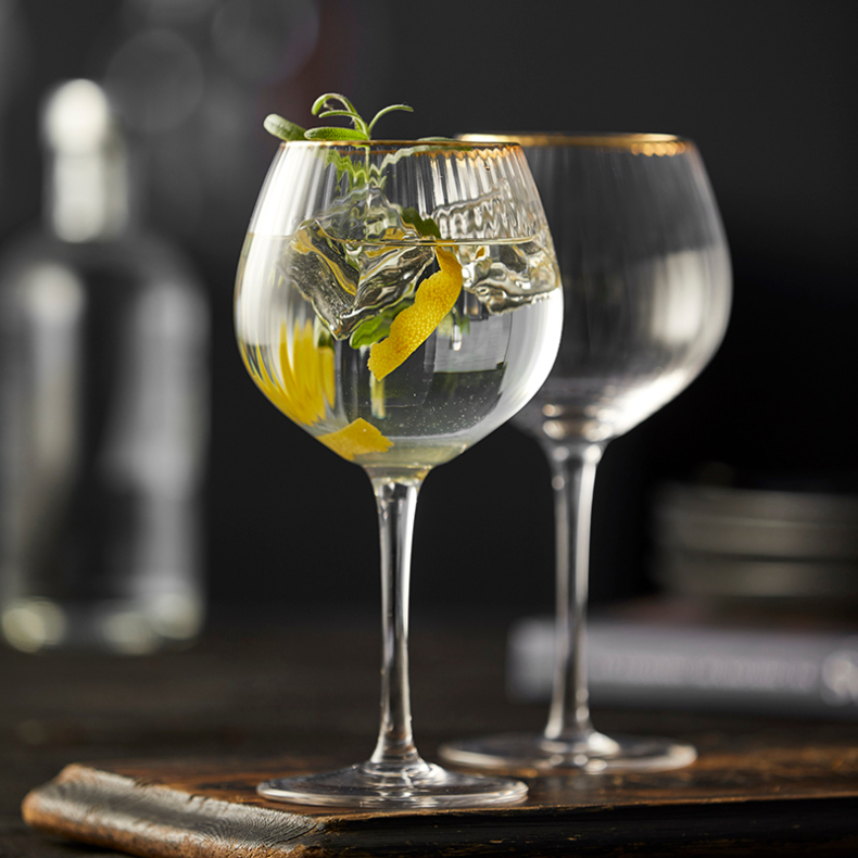 Lyngby glas Palermo gin &amp; tonic glas 65 cl 4 stk.