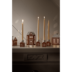 K�hler Adventsstage Gingerbread H7,5 brun