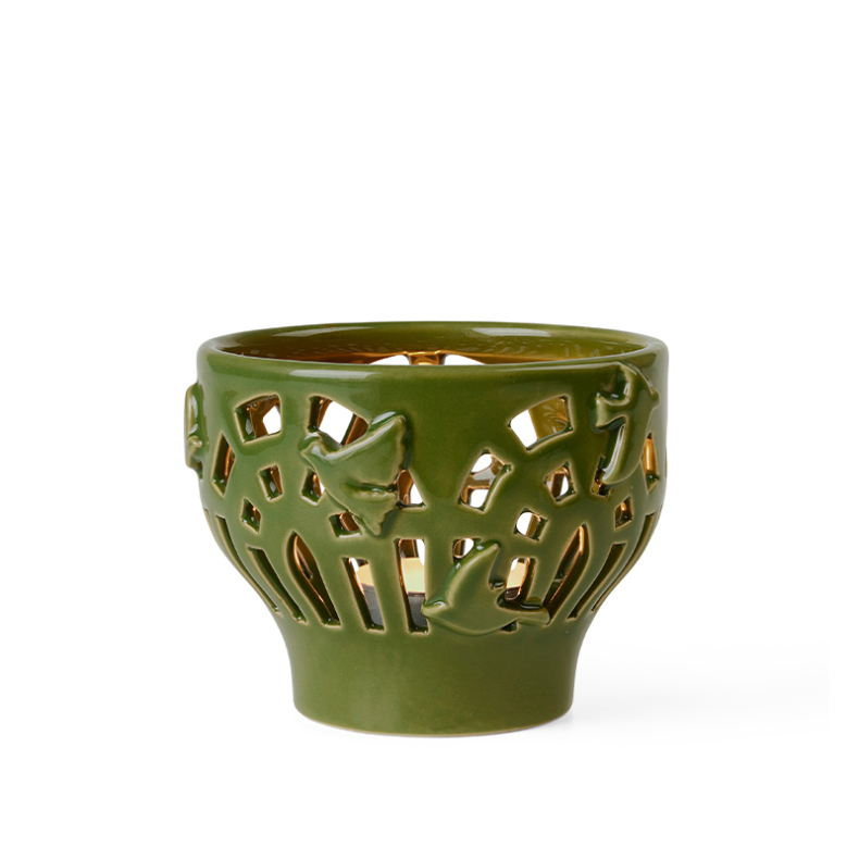 Khler Orangery Green Garden fyrfadsstage 9,5 cm