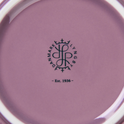 Lyngby Porceln Rhombe Color skl lilla 15,5 cm
