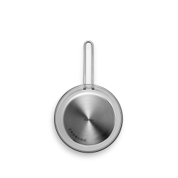 Eva Trio Recycled Stainless Steel stegepande med keramisk Slip-Let belgning 28cm