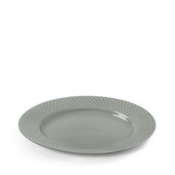 Lyngby Porceln Rhombe Earth frokosttallerken 21 cm moss