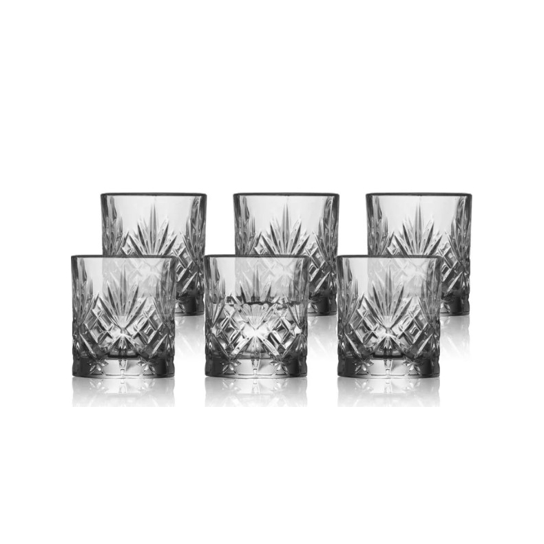 Lyngby Glas Melodia snapseglas/shotglas 8 cl 6 stk.