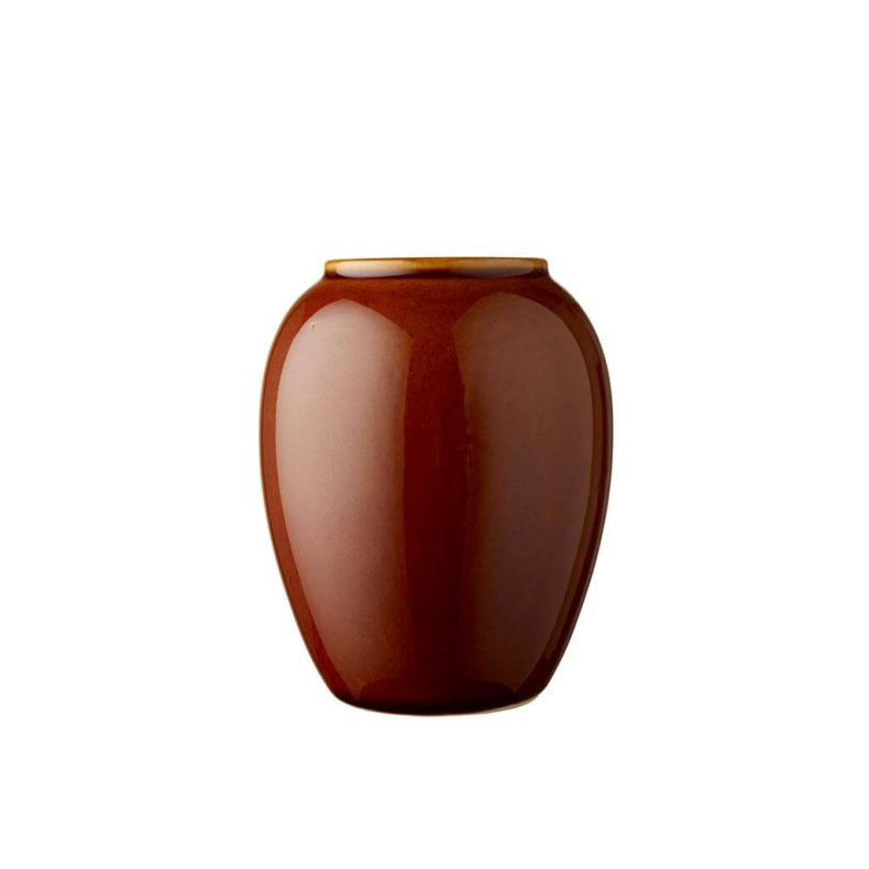 Bitz Vase H12,5 cm Amber