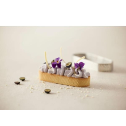 Blomsterberg trtering m. huller oval 13x4,5 cm