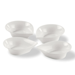 Blomsterbergs Drbeskl Hvid 13cm, 4 Stk.