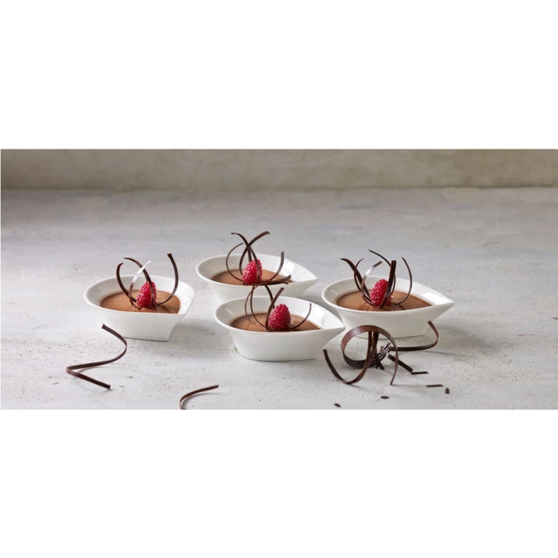 Blomsterbergs Drbeskl Hvid 13cm, 4 Stk.