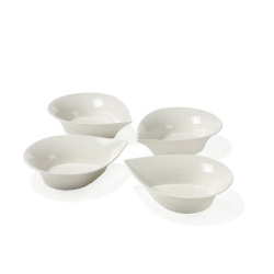 Blomsterbergs Drbeskl Hvid 20cm, 4 Stk.