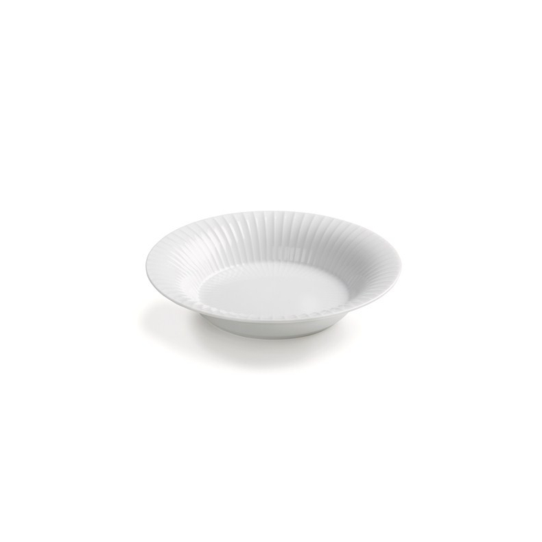 Khler Hammershi Dyb Tallerken 21 cm Hvid