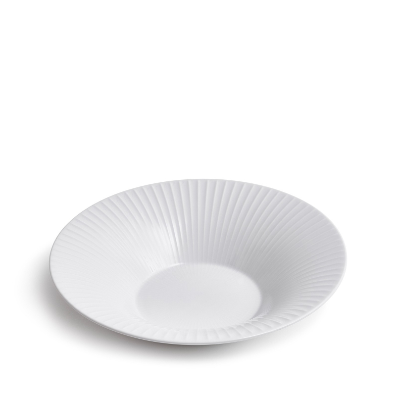 Khler Hammershi Dyb Tallerken 26 cm Hvid