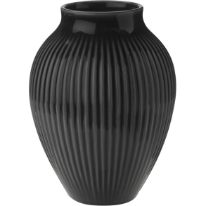 Knabstrup Vase Sort 12,5 cm