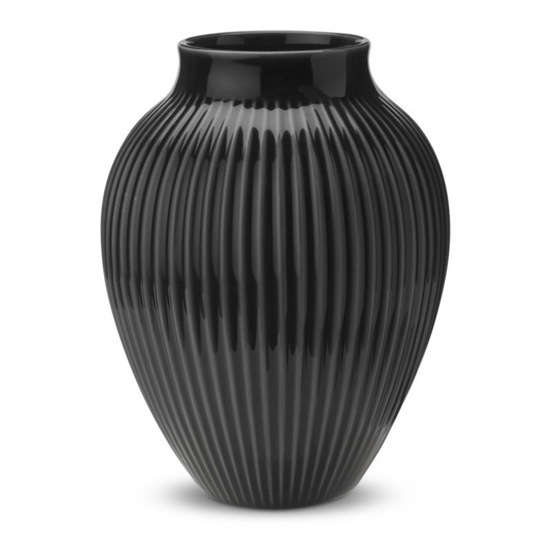 Knabstrup Vase Sort 27 cm