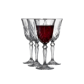 Lyngby Glas Melodia Rdvin 4-pak