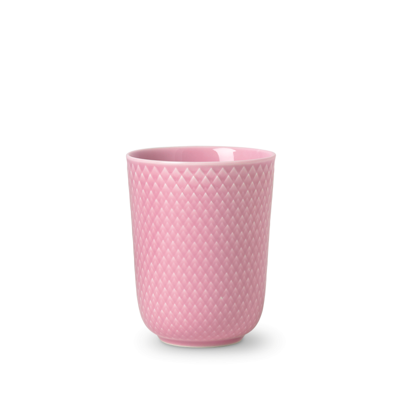 Lyngby Porceln Rhombe Color Krus rosa 33 cl