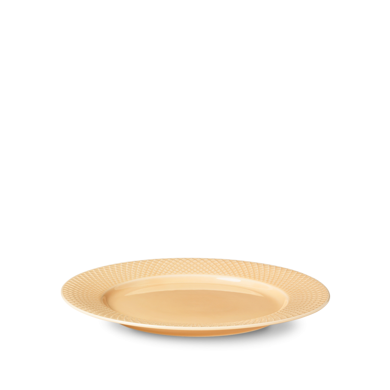 Lyngby Porceln Rhombe Color sand Middagstallerken 27 cm