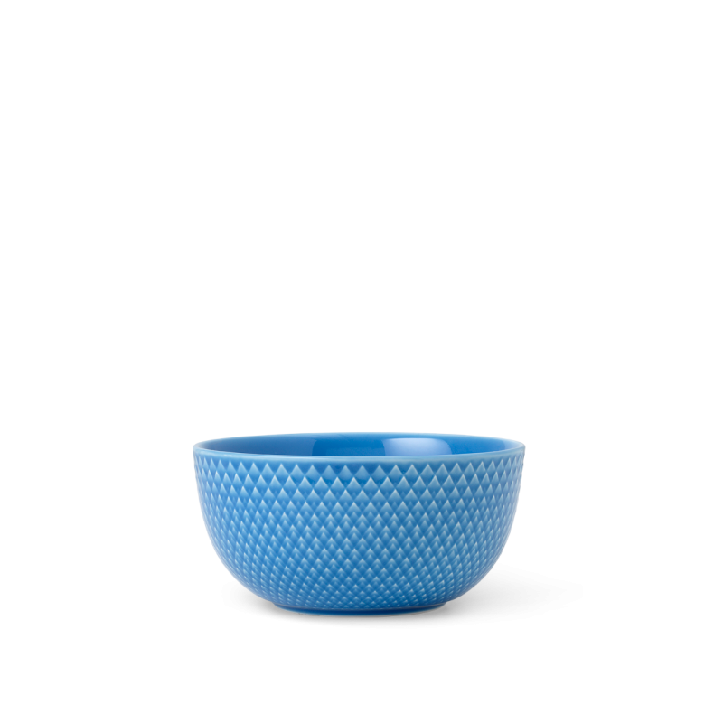 Lyngby Porceln Rhombe Color skl bl 13 cm