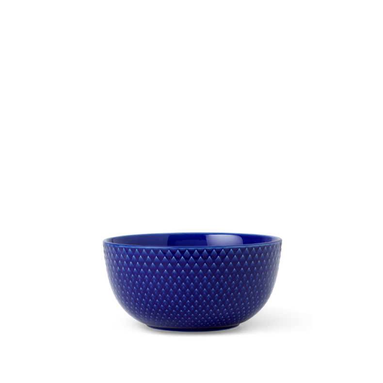 Lyngby Porceln Rhombe Color Skl mrkebl 13 cm