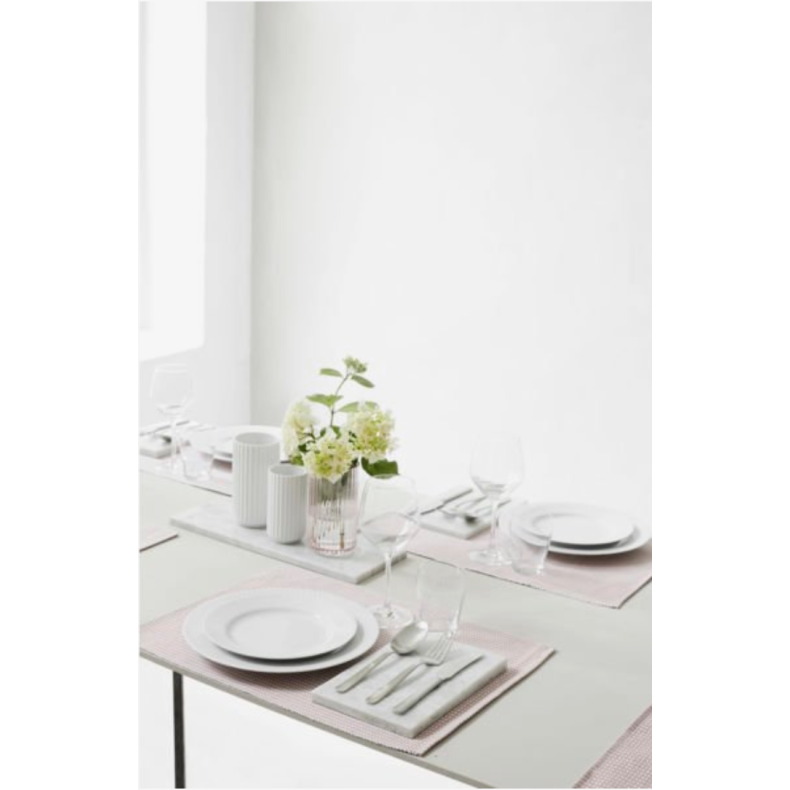 Lyngby Porceln Rhombe Middagstallerken 27 cm