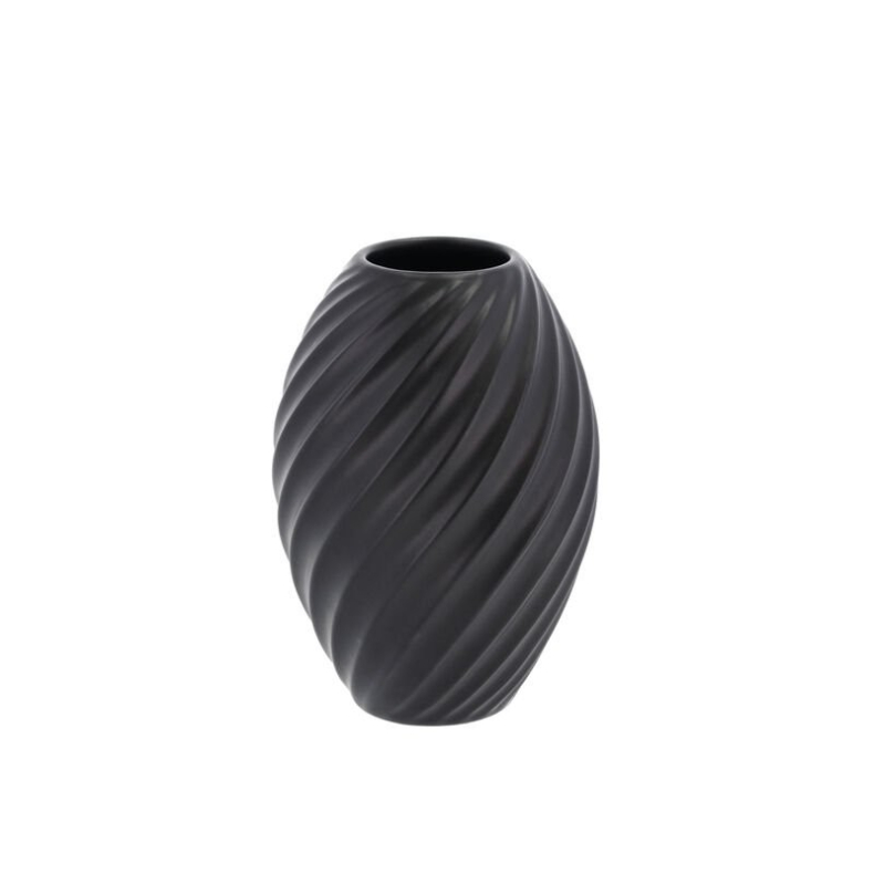 Mors River vase mat sort 26 cm