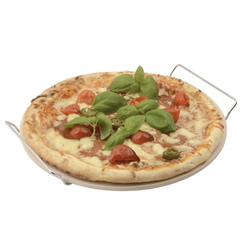 Pizza bagesten 33 cm inkl. holder