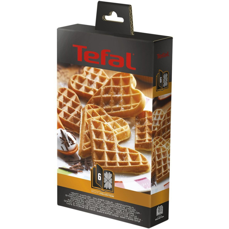 Tefal Snack Collection box 6: Hjerteformede vafler  